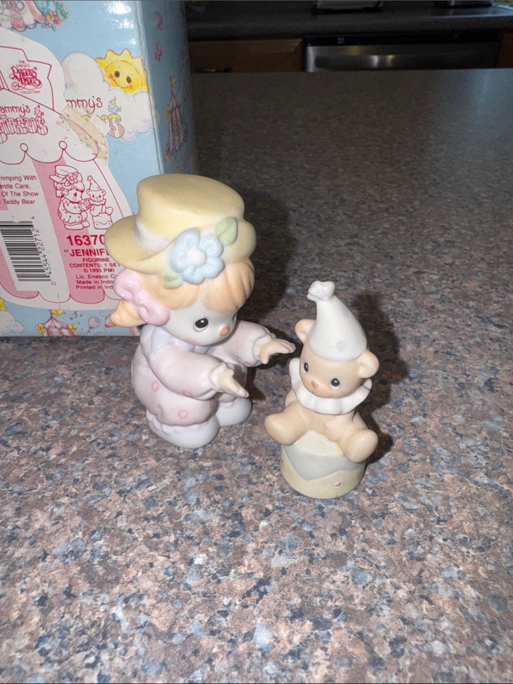 Sammy’s Circus Precious Moments by Enesco Porcelain Figurine Set w/ original box - Picture 3 of 7